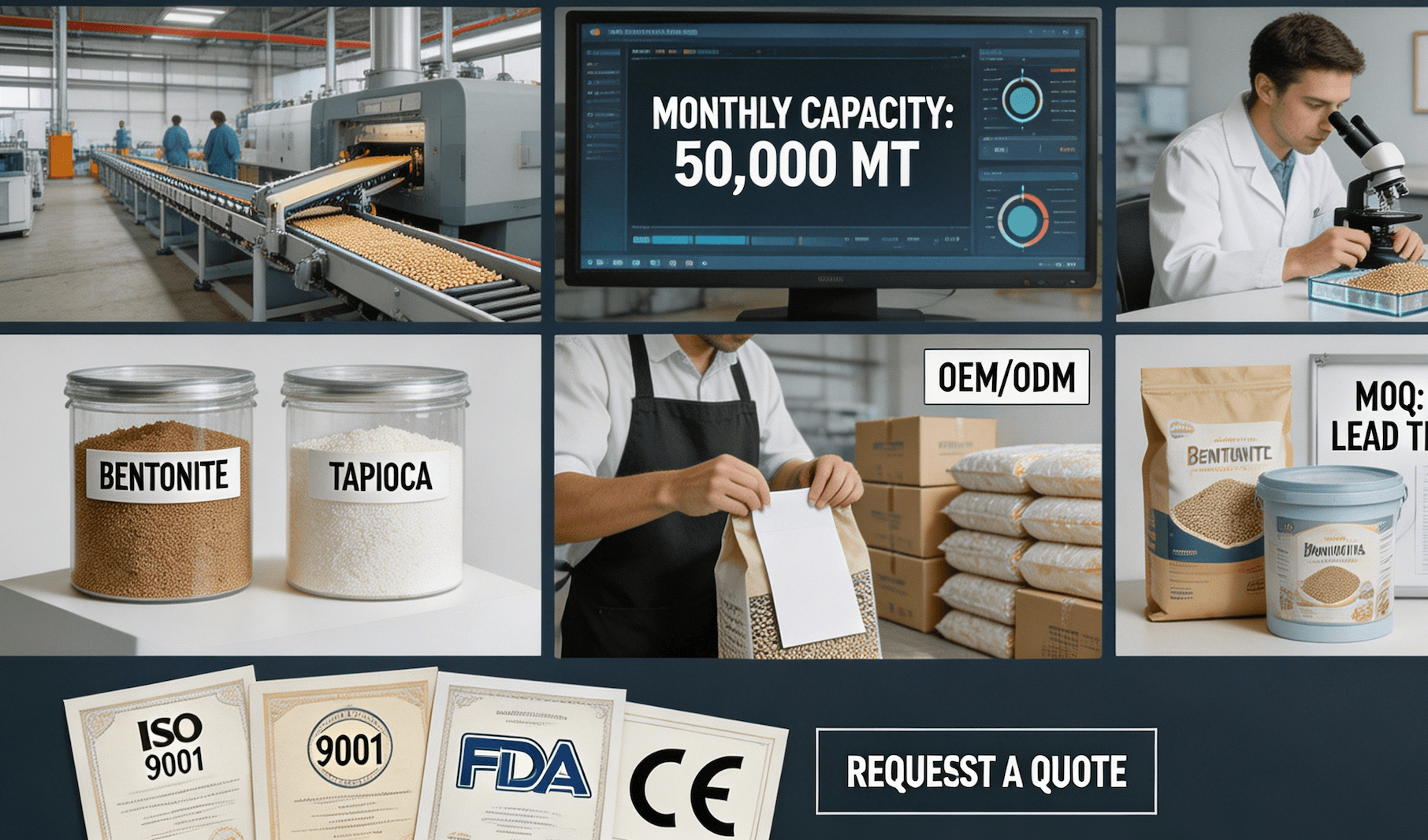 Cat Litter Factory in China: Bulk Supply, OEM/ODM & Export-Ready QC