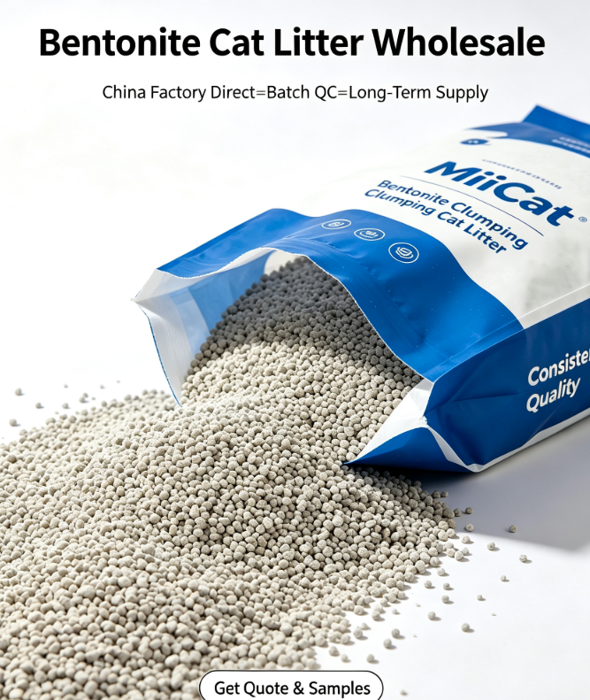 Bentonite Cat Litter China Supplier: Factory Direct Wholesale & Consistent Quality