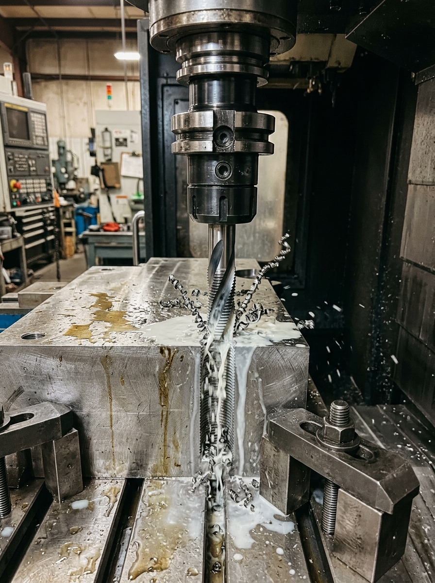 Why Coolant-Thru Taps Are Essential for Deep Hole Tapping Performance