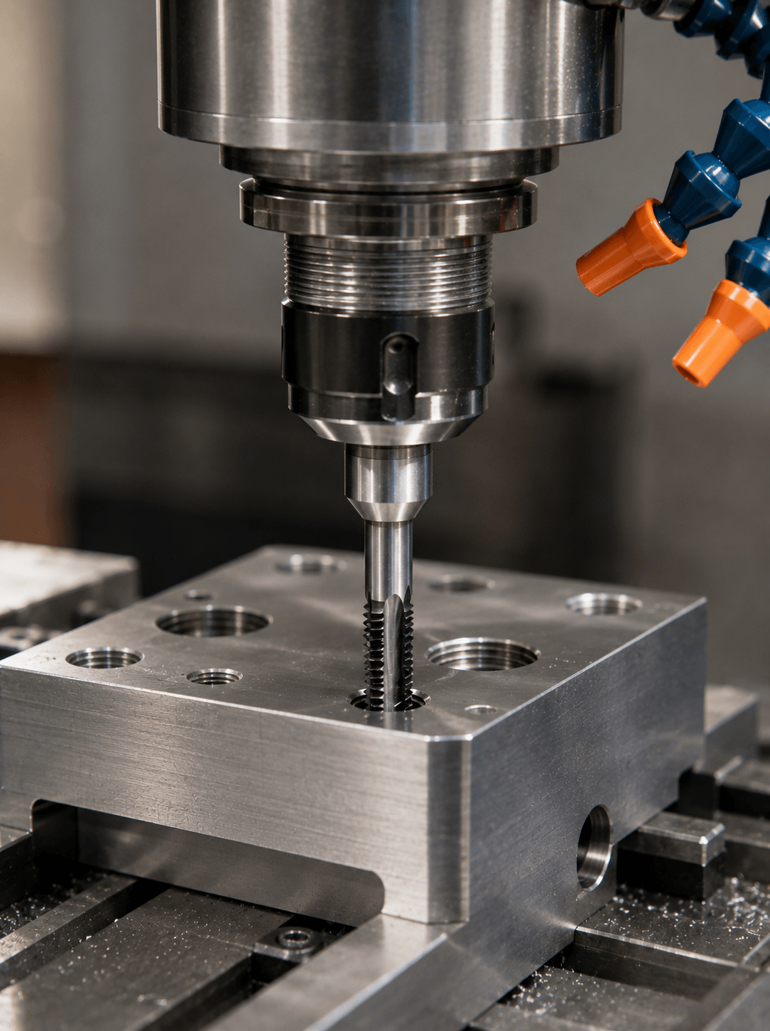 Synchronized High-Speed Tapping: Optimizing Tap and Tool Holder Synergy