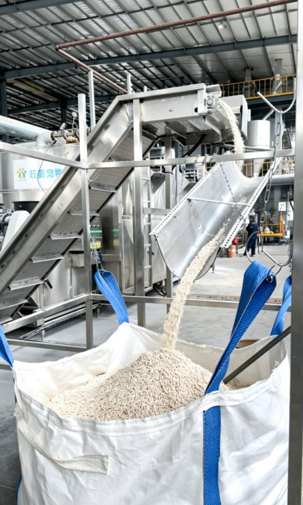 China Cat Litter Factory｜Tofu Cat Litter Shipment for Indonesia Clients