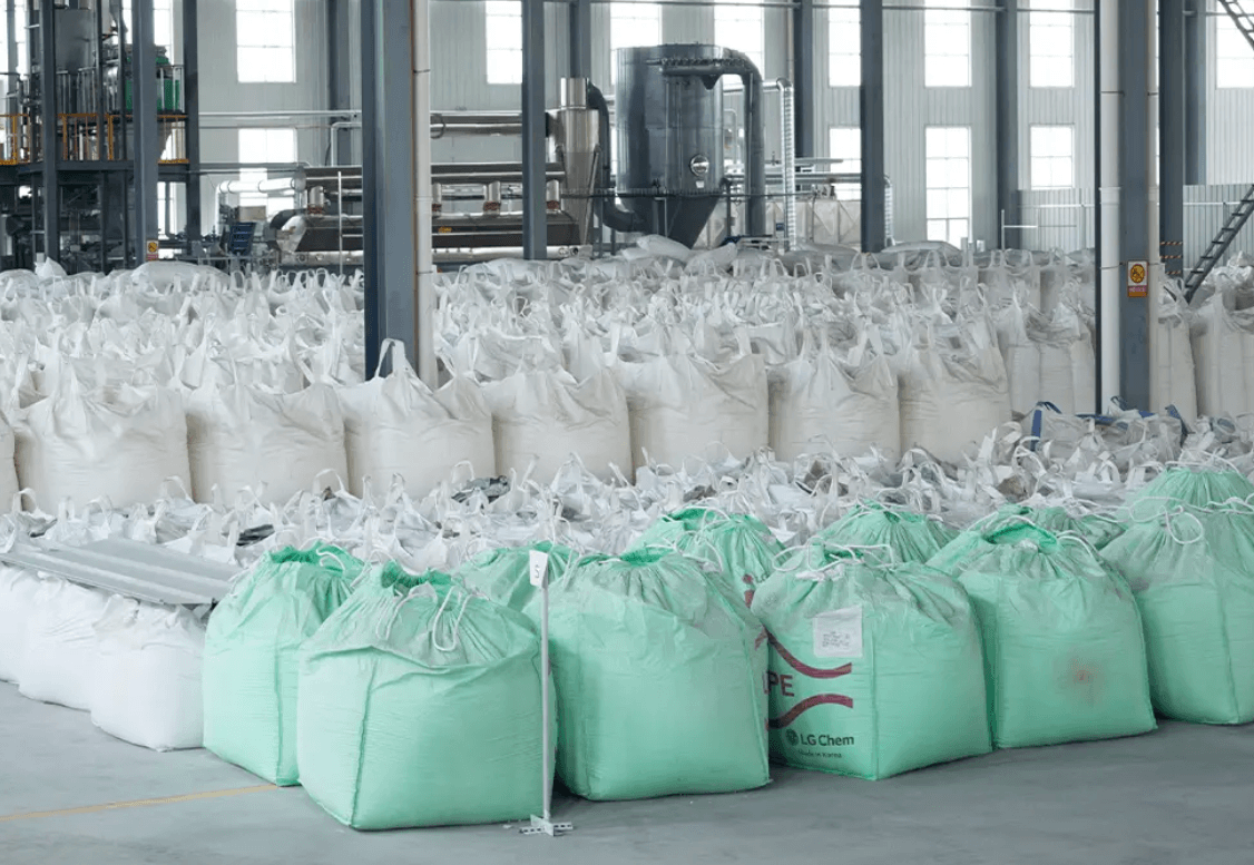 Bulk Materials Stored at Our Factory
